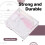 Acrylic Pin Ornaments for Anime Character 58mm Pin Display Protective Case Electronic Player Shape 5