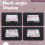 Acrylic Pin Ornaments for Anime Character 58mm Pin Display Protective Case Electronic Player Shape 6