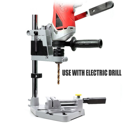 Upgrade Heavy-Duty Drill Press Stand, Adjustable Floor Table for Workbench with 2-Hole Aluminum Base,Home Improvement 1