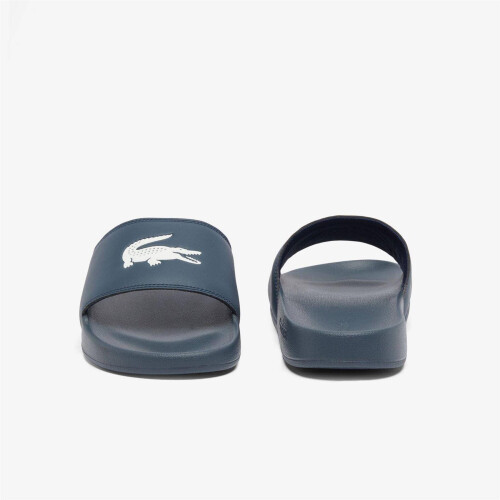Lacoste (8 UK, Navy/White) Lacoste Mens Serve Sliders 1