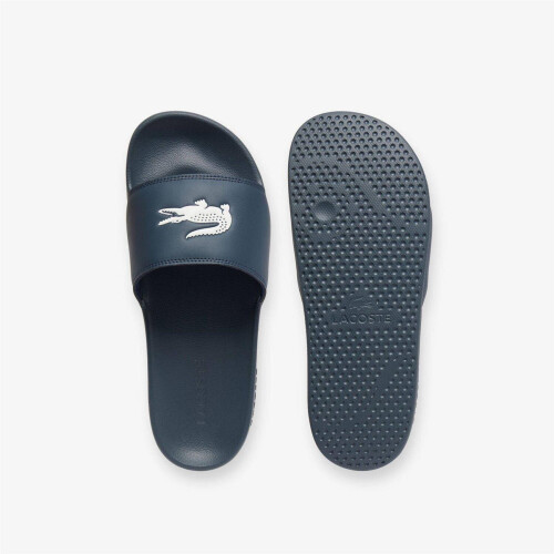 Lacoste (8 UK, Navy/White) Lacoste Mens Serve Sliders 2
