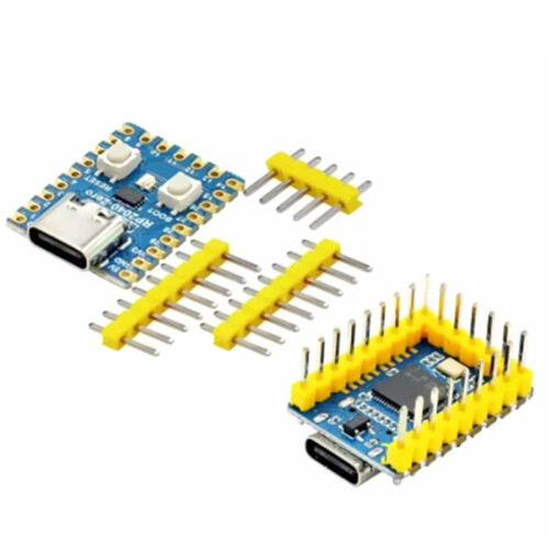 4pcs RP2040-Zero RP2040 for Raspberry Pi Microcontroller  Development Board Module Dual-Core M0+ Processor Weld 2