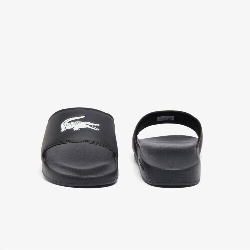 Lacoste (6 UK, Black/White) Lacoste Mens Serve Sliders 1