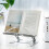 Foldable Lifting Reading Stand with Sturdy Metal Bookshelf Perfect for Reading Books and Documents 2