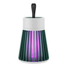 Lâmpada Elétrica Mata-Mosquitos Portátil com Carregamento USB, para Montagem Na Parede, para Uso Interno e Externo, Eletrocutador de Insetos LED
