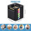 5-in-1  Sticky Note Holder Multifunction Sticky Note Dispenser with   Sticky Notes, Sticky Tabs, Sticky Rolls B 8