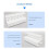 Supporto per Flipper Ottico Oftalmico. Contiene 6 Flipper (Non Inclusi). Supporto per Rack di Stoccaggio B 5