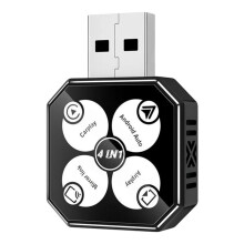 4-i-1 Trådlös CarPlay USB-Dongel Airplay/Mirror Link/för Android Auto/Carplay AI-Box Trådbunden Till Trådlös Carplay