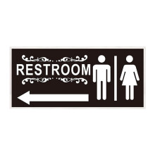 Restroom Signs for Business Bathroom Signs for & Women Unisex, Thick Aluminum, Easy Install, Indoor/Outdoor