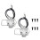 2Set Heating Assembly Kit for  Kobra X Heating Component with Heater Cartridge and Thermistor Temperature Sensor 1