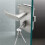 Double-Sided Handle Glass Door Lock for Frameless Glass Doors, Easy Installation Right Open 3