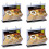 4X A4 Flip Table Menu Stand Multi-Page Table Card Rack Menu Display Stand Menu Holder 1