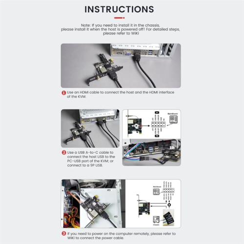 Sipeed NanoKVM PCIe PiKVM  Remote Control Operation and Maintenance Server -Compatible 1