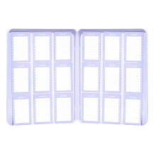 Boîte de Rangement Magnétique pour Faux Cils, Outil de Rangement pour Extensions de Cils, Bande Magnétique pour Faux Cils, Bandeau Magnétique