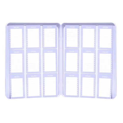 Magnetic Storage Box for Eyelash, False Eyelash Extension Storage Tool, Magnetic Eyelash Strips Magnetic Headband