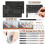 66Pcs 3D Printer Tools Kit for FDM/SLA Printers Deburring Tool, Scrapers, Brushes, Hand Drill, Tweezers & More 7