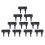 10PCS Nozzle Brush for FLASHFORGE Creator 5/Creator 5 Pro Nozzle Cleaning Brush 3D Printer Accessories 1