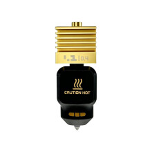 Upgrade Hotend Kit Ultra-Hard-Material Coat for P2S Gold Heatsink Hotend Nozzle 0.4mm 3D Printer Parts