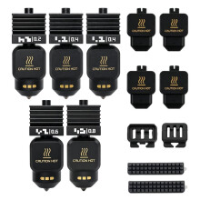 5Pack Hotend Nozzle Kit with 0.2/0.4/0.4/0.6/0.8MM for H2D/H2S/H2C Combo/X2D/P2S/A1/A1mini 3D Printer