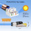 6Pack Tool Free Shielded RJ45 Cat 8, Cat8 Field Termination Plug, Cat8 Connector, Cat8 Plug 5