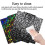 Double Sided Build Plate PEO Flake Debris Sheet Flexible Platform for Flashforge Creator 5/5 Pro W/4pcs Silicone Cover 4