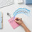 Erasable Note Silicone Notepad Set, Vertical & Horizontal Reusable ID Card Reel Clipboard (4pcs Mix) Vertical Styles 6