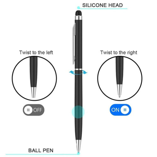 10 Pieces Multi-Pack Universal Drawing Stylus Pens, High Sensitive Capacitive Touch Pen for Phone Tablet 1