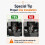 5Pack Hotend Nozzle Kit with 0.2/0.4/0.4/0.6/0.8MM for  H2D/H2S/H2C Combo/X2D/P2S/A1/A1mini 3D Printer 8