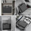 2X Fireproof File Organizer with Lock, Hard-Shell Case Fireproof Document Box with 13 Accordion File Folder 6