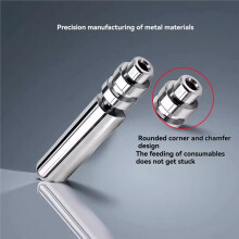 4PCS Bico para para Kobra X, Bicos Integrados de Aço Endurecido de 0,25/0,4/0,6/0,8mm com 4 Meias de Silicone e 3 Escovas