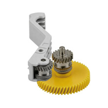 Extruder Gear Kit for Snapmaker U1 Hardened Steel DLC Gear Plastic Handle 3D Printer Accessories A(Hardened Steel)