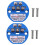 2X RTD PT100 Temperature Transmitter DC24V Minus 50 - 100 degree Output 0-10V 1