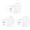 3X LED Note Board, Glowing Acrylic Message  Board with Light, Board Note Illuminated White Board (11.8 X 7.9In) 1