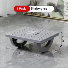 Portability Footrest Ergonomic Foot Stool with Massage Rollers Foot Rest for Home Office Work