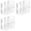 9 Pack A6 Transparent Soft PVC 6 Ring Binder Cover Clear Binder Notebook Cover A6 Binder for Refillable Notebook 1