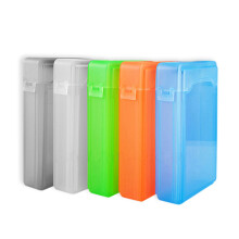 5 PCS 3.5 Inch Portable IDE HDD External Case Hard Drive Case Hard Case PP Protection Case