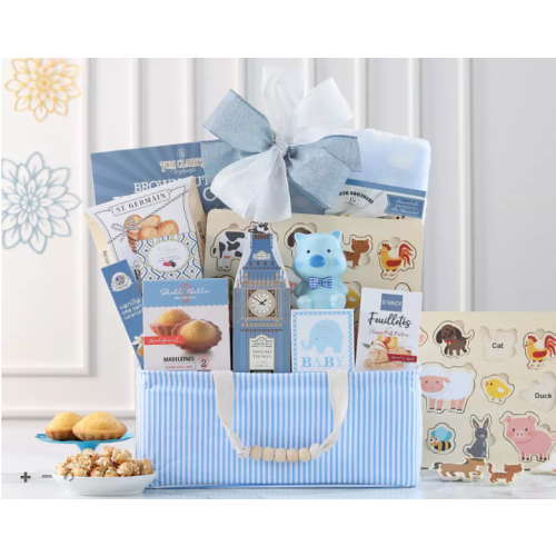 Wine Country Gift Baskets Bundle of Joy - Blue