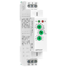 GEYA GRT6-M1 Multifunction for -Relay 1SPDT Adjustable Power Timer Delay-OFF Relay ForMachinery Industrial Equipment