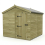 8 x 8 Apex Shed Tanalised (Single Door, No Windows) 2