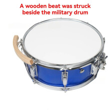 Bloco de Madeira para Aro de Bateria, Ideal para Aprimorar Os Efeitos Sonoros da Caixa em Apresentações Musicais Ao Vivo.