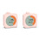 2X Digital Visual Timer 3 in 1 Clock with Timer 60-Minute Countdown Stopwatch for Kitchen Cooking Study Teaching 1
