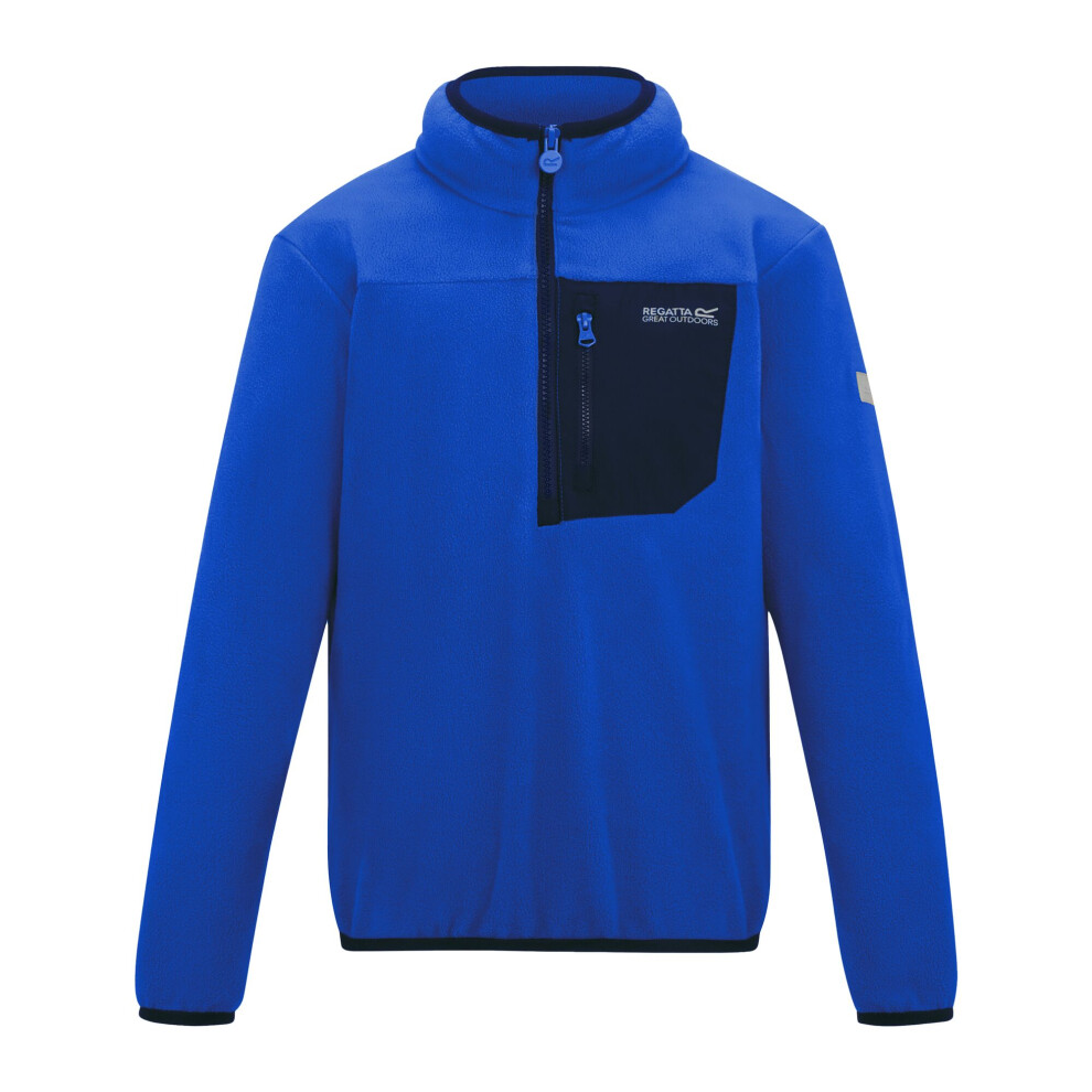 Regatta (13 Years, Olympian Blue) Childrens/Kids Frankie Half Zip Fleece Top