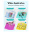 30 Pack File Folders, 11 Ring Plastic Envelopes, Clear Folder for Documents with Label, 3 Ring Binder Pocket Organizer 5
