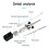 Upgrade Hotend Kit for  K1C Hotend Replaceable Nozzle Brass 0.4mm for K1 MAX Hotend Kit 3D Printer 5