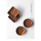 Walnut Plate Solid Wood Round Dessert Plate  Japanese Tableware Stackable Dessert Wooden Tray Tea Tray A 5