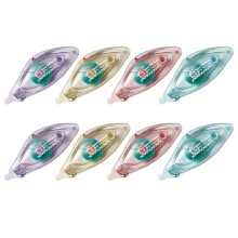 8-Pack Double-Sided Glue Tape Rollers for Scrapbooking, School, Home Crafts, Card Making, Gift Wrapping