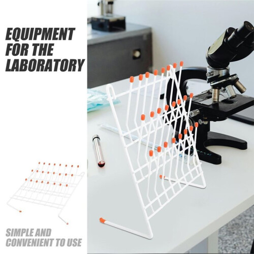 Drip Rack for Test Tubes Laboratory Drain Rack Sturdy Teaching Equipment Science Accessories Lab Drying Rack Test Tube 1