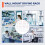 Drip Rack for Test Tubes Laboratory Drain Rack Sturdy Teaching Equipment Science Accessories Lab Drying Rack Test Tube 3