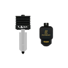 3 set 0.2+0.4+0.6mm Hotend Kit for X2D Nozzle Hardened Steel Hotend Extruder Kit for Bambu X2D Combo Printer
