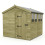 8 x 8 Apex Shed Tanalised (Single Door, With Windows) 2